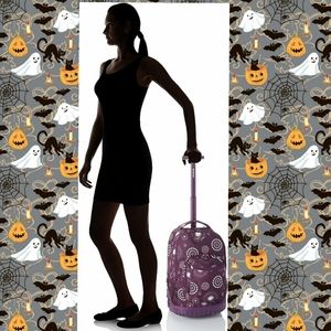 Rolling backpack and supplies